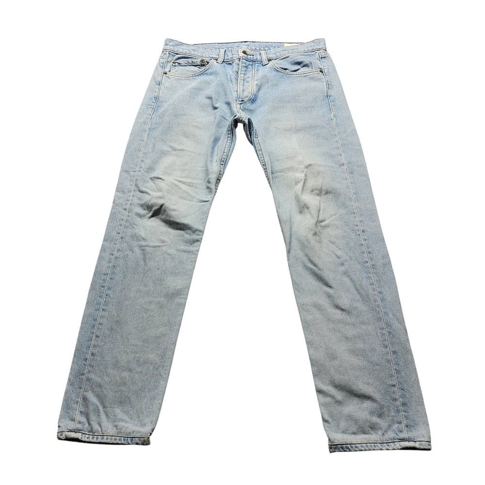 Rag & Bone Fit 1 Extra Slim Jeans Mens 33 Light Wash Blue Standard Issue Denim